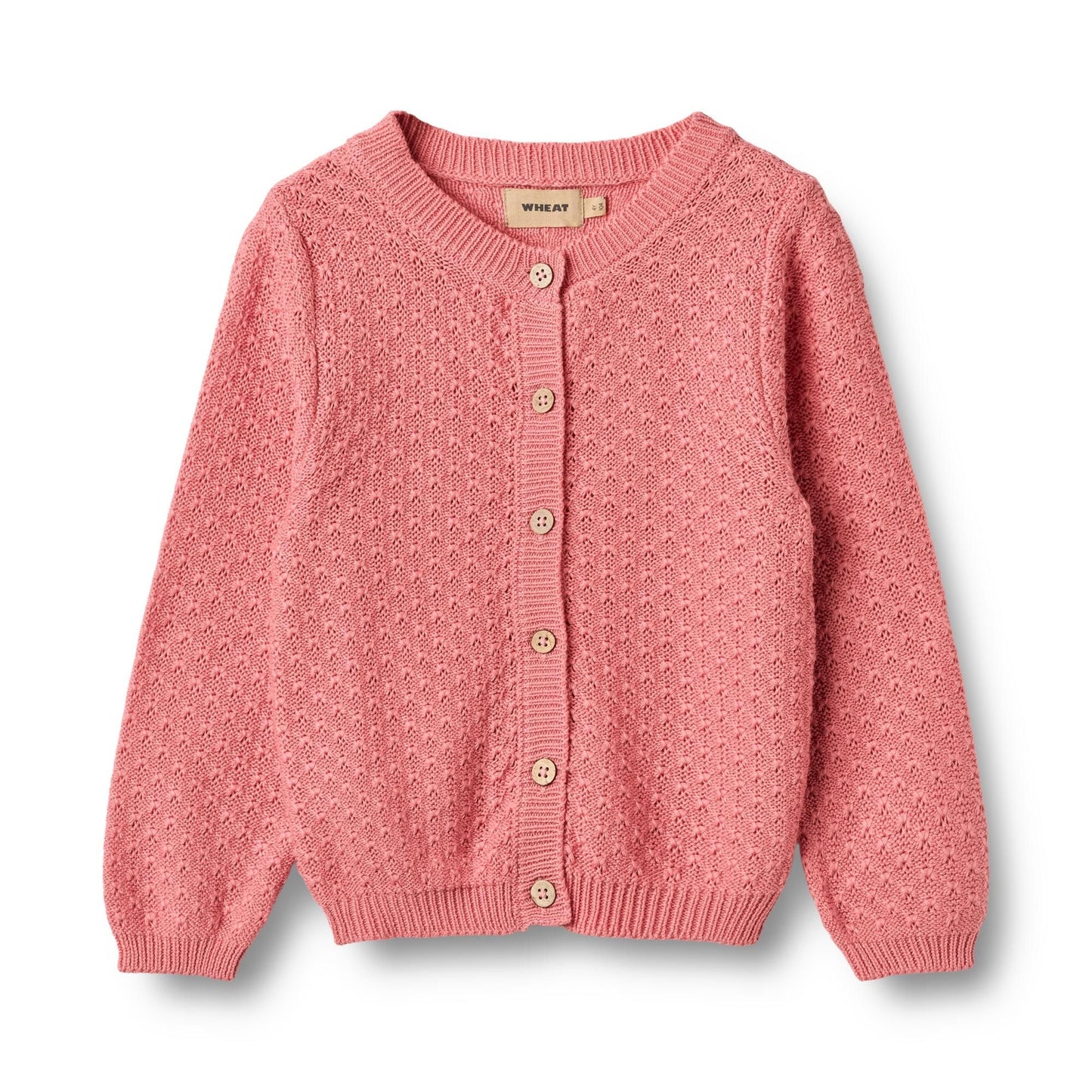 Wheat Knit Cardigan Magnella