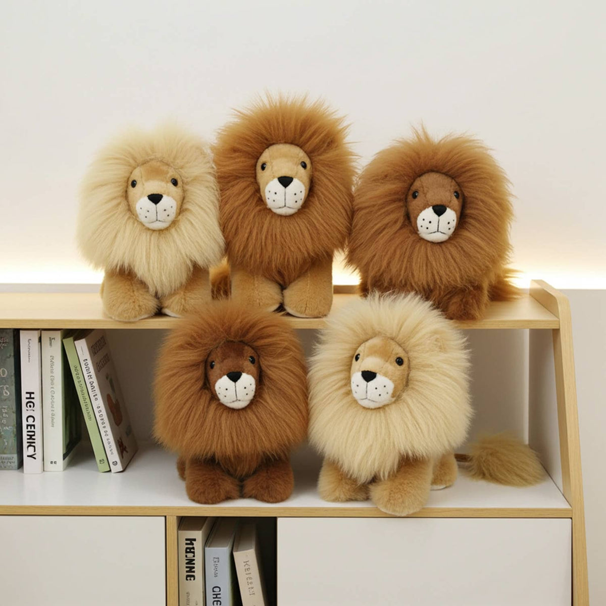 Shupaca Alpaca - Alpaca Stuffed Animal - Lion Medium- 12"