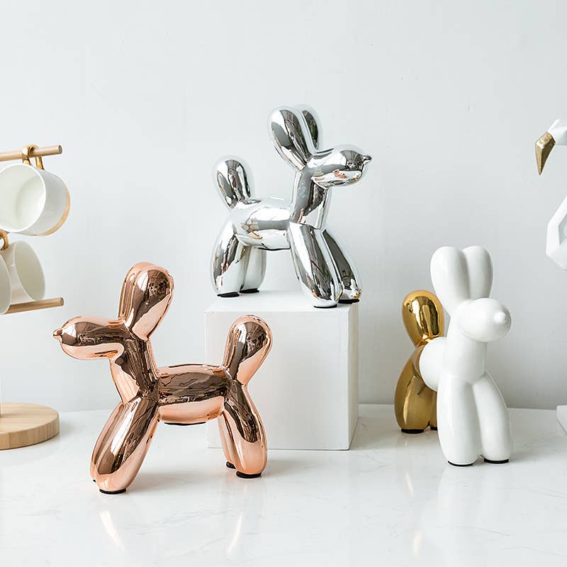 Creative Gifts International Inc. - Balloon Dog Bank Rose Gold
