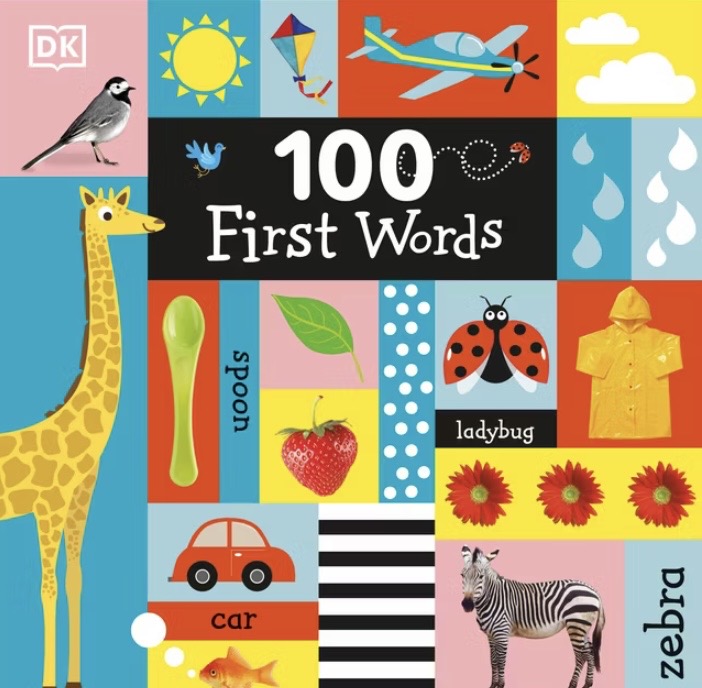 100 First Words - by DK Boardbook