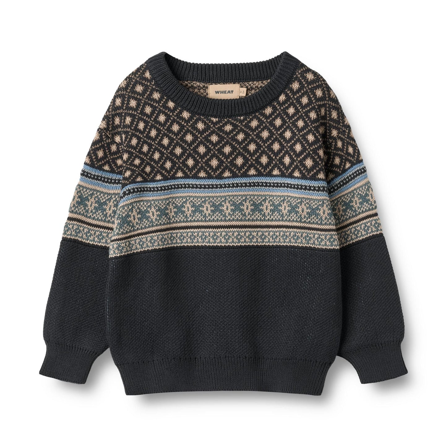 Wheat Jacquard Pullover Julius
