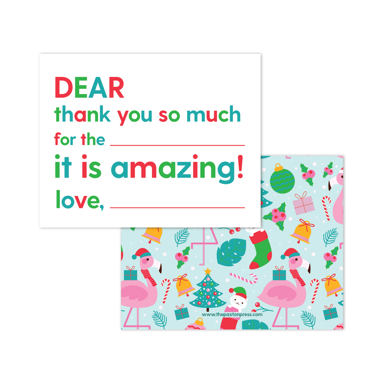 The Paxton Press - Kids Fill-in-the-blank Thank Yous