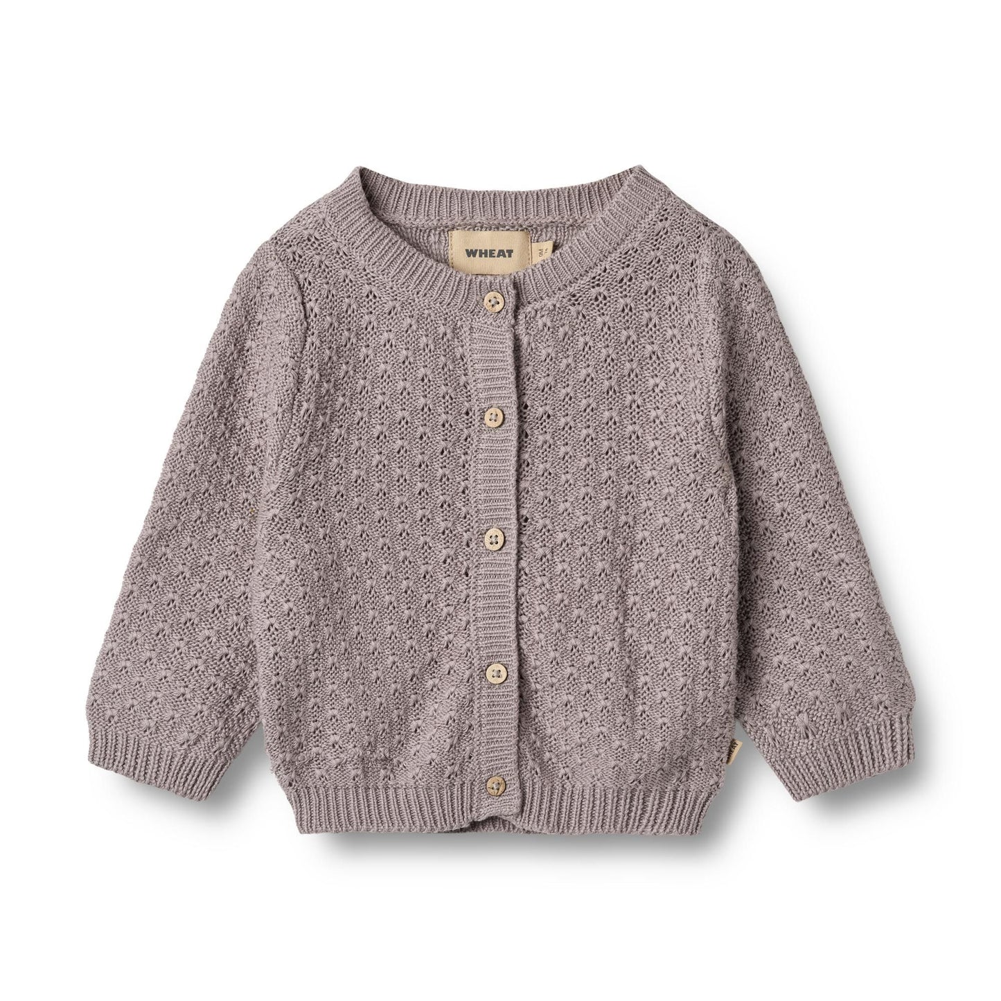 Wheat Knit Cardigan Magnella