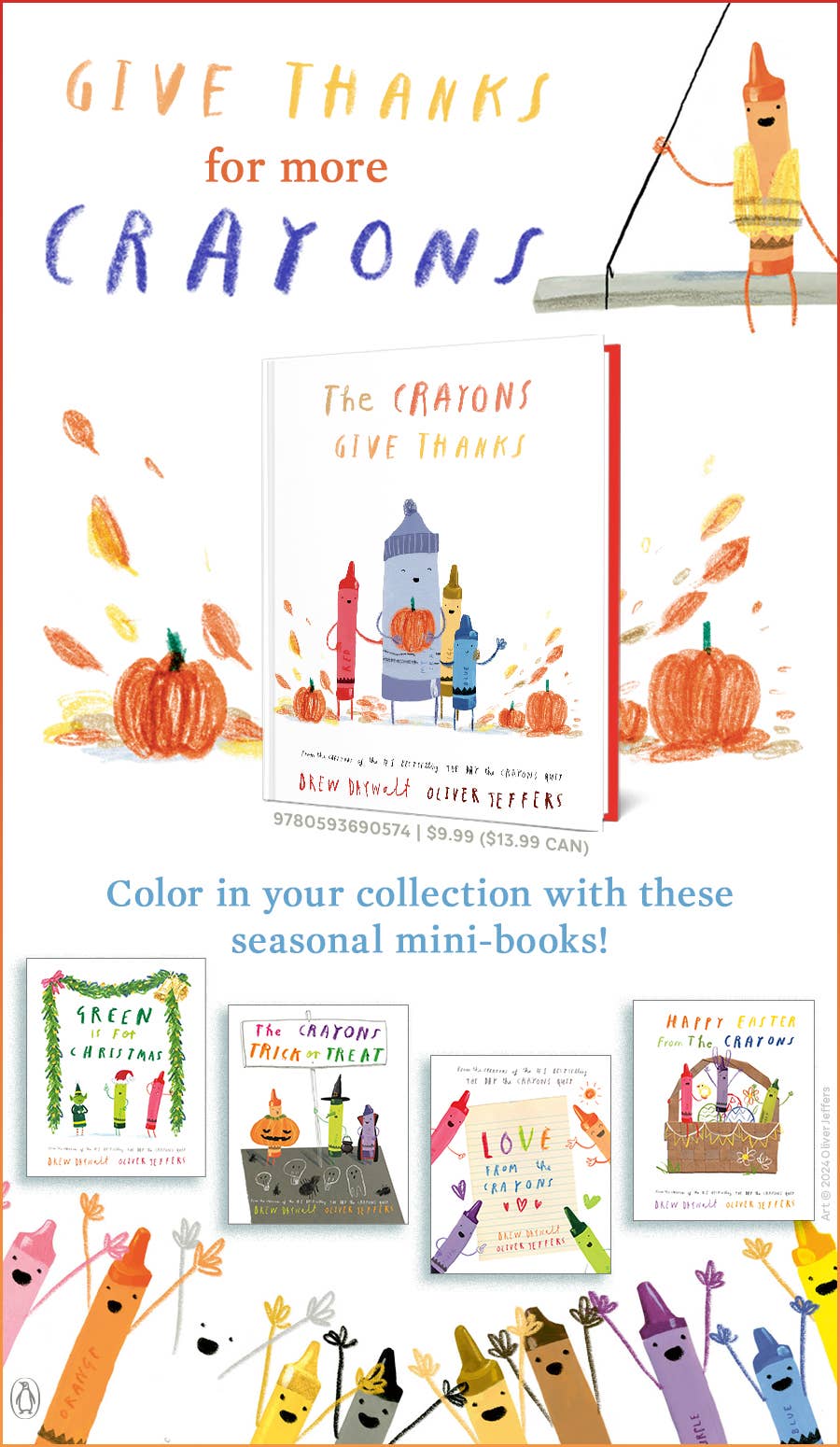 Penguin Random House LLC - The Crayons Give Thanks
