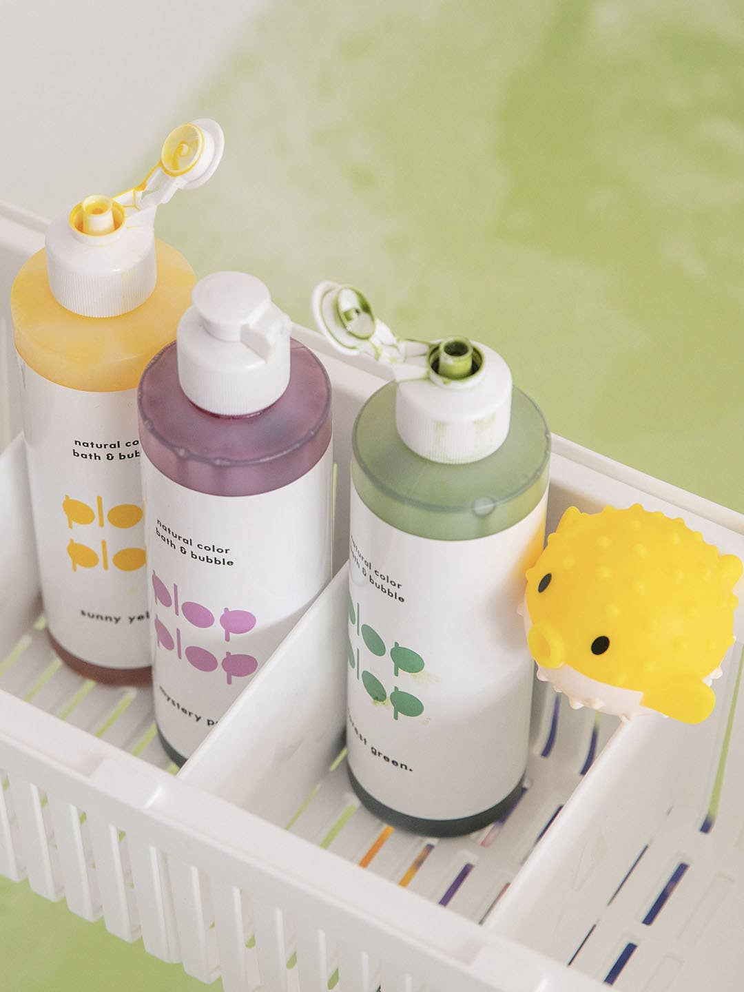 Living Refinery - Plop Plop Natural Color Bubble Bath - Forest Green (230g)