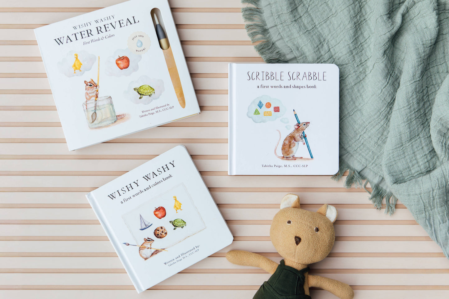 Paige Tate & Co. - Scribble Scrabble: A Board Book of First Words
