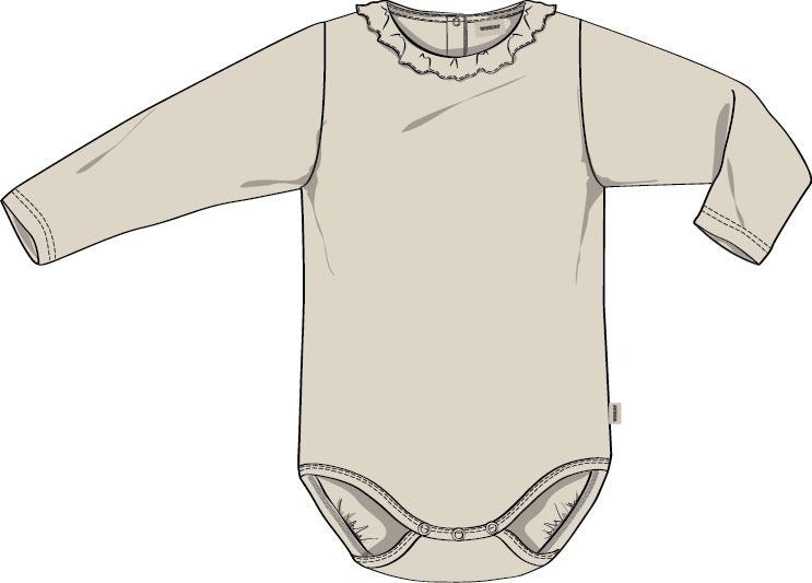 Wheat Bodysuit Ena