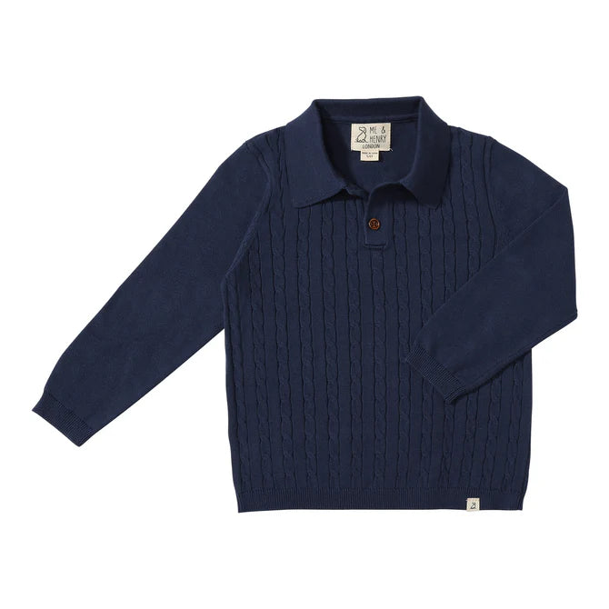 Me & Henry Christian Cable Polo
