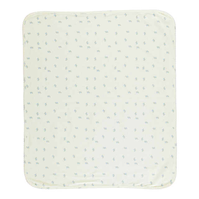 Bebe Organic Aaron Blanket - Blue Branch