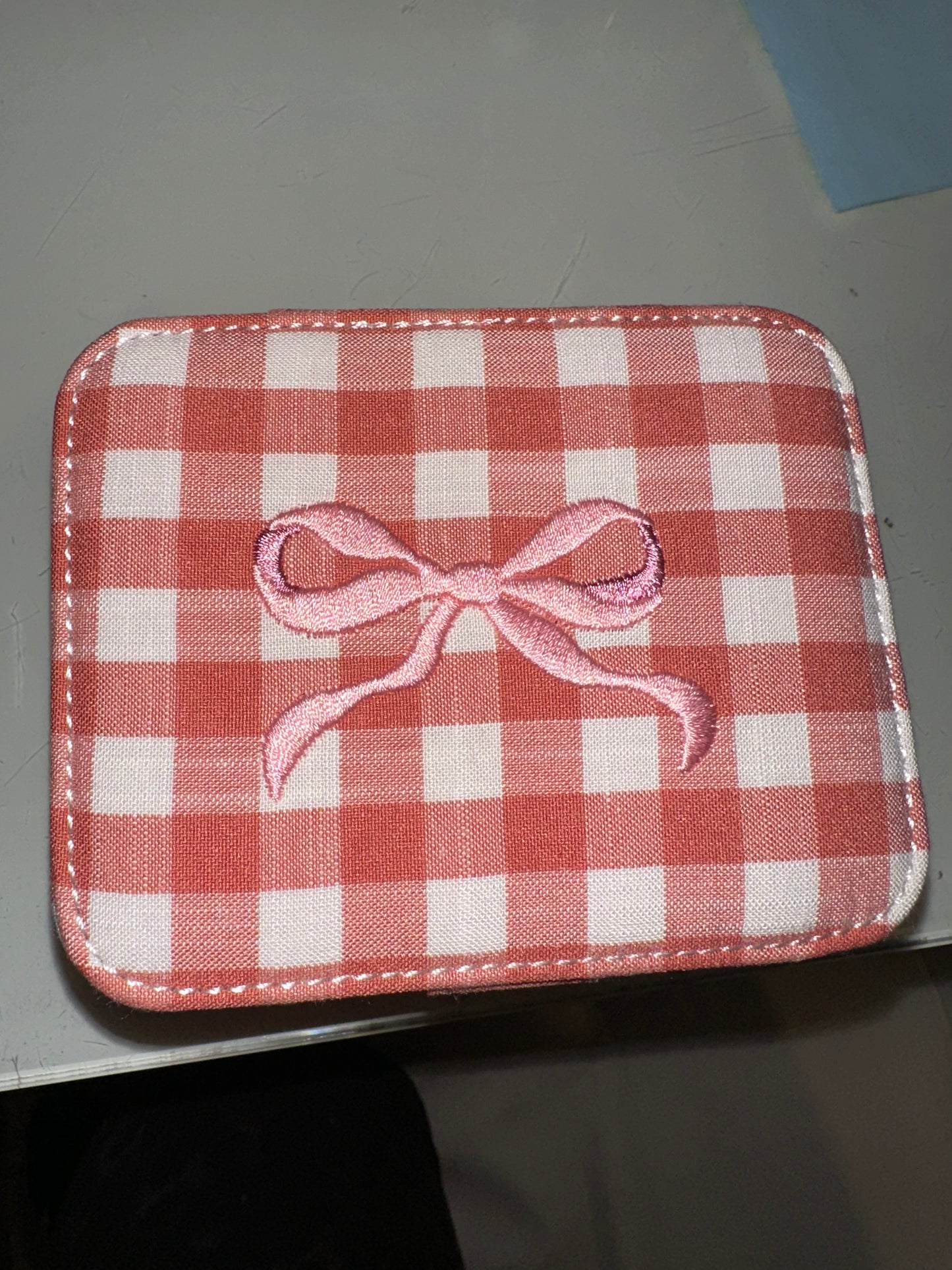 Rockahula Gingham Bow Jewelry Box