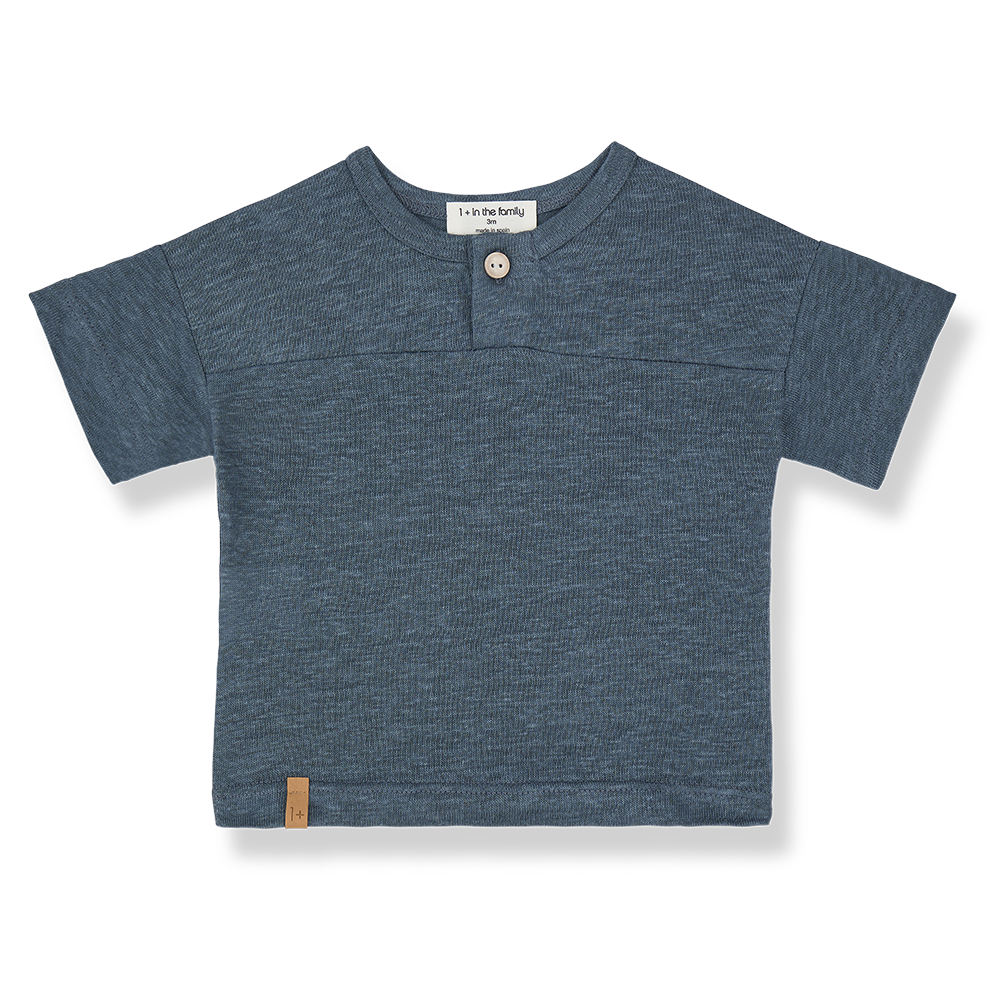 1+In The Family Rafa Henley Shirt