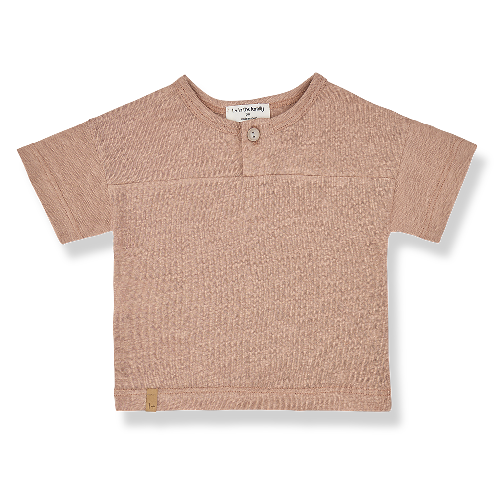 1+In The Family Rafa Henley Shirt