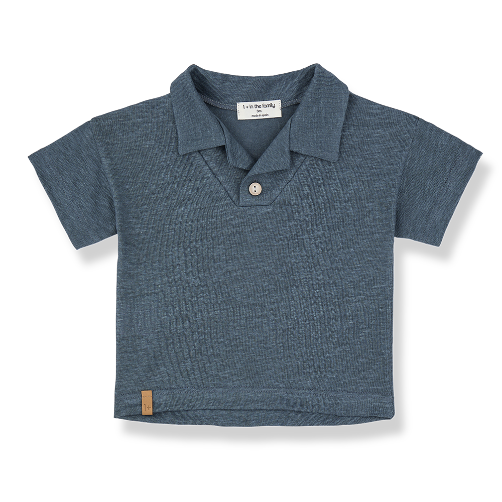 1+In The Family Sandro Sleeve Polo