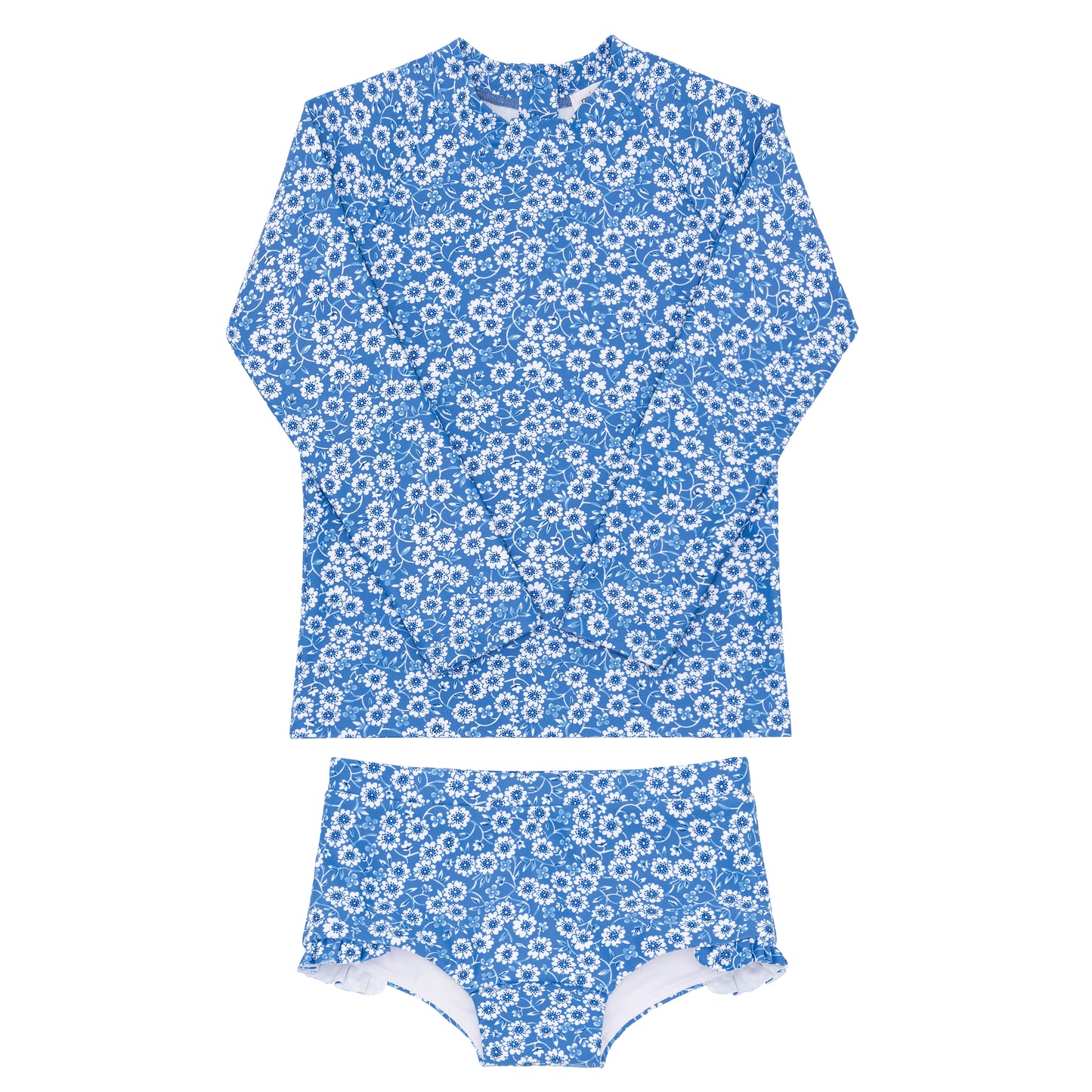 Minnow Girls Rash Guard Set