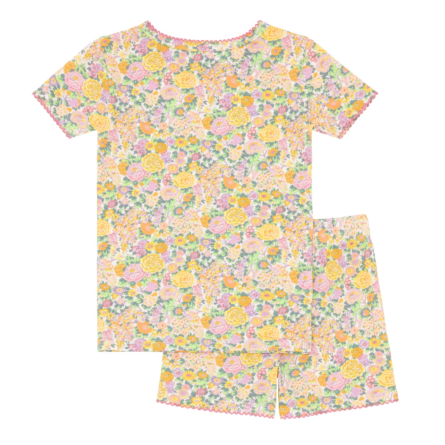 Minnow Girls Liberty of London Pima Shirt and Short Pajama Set