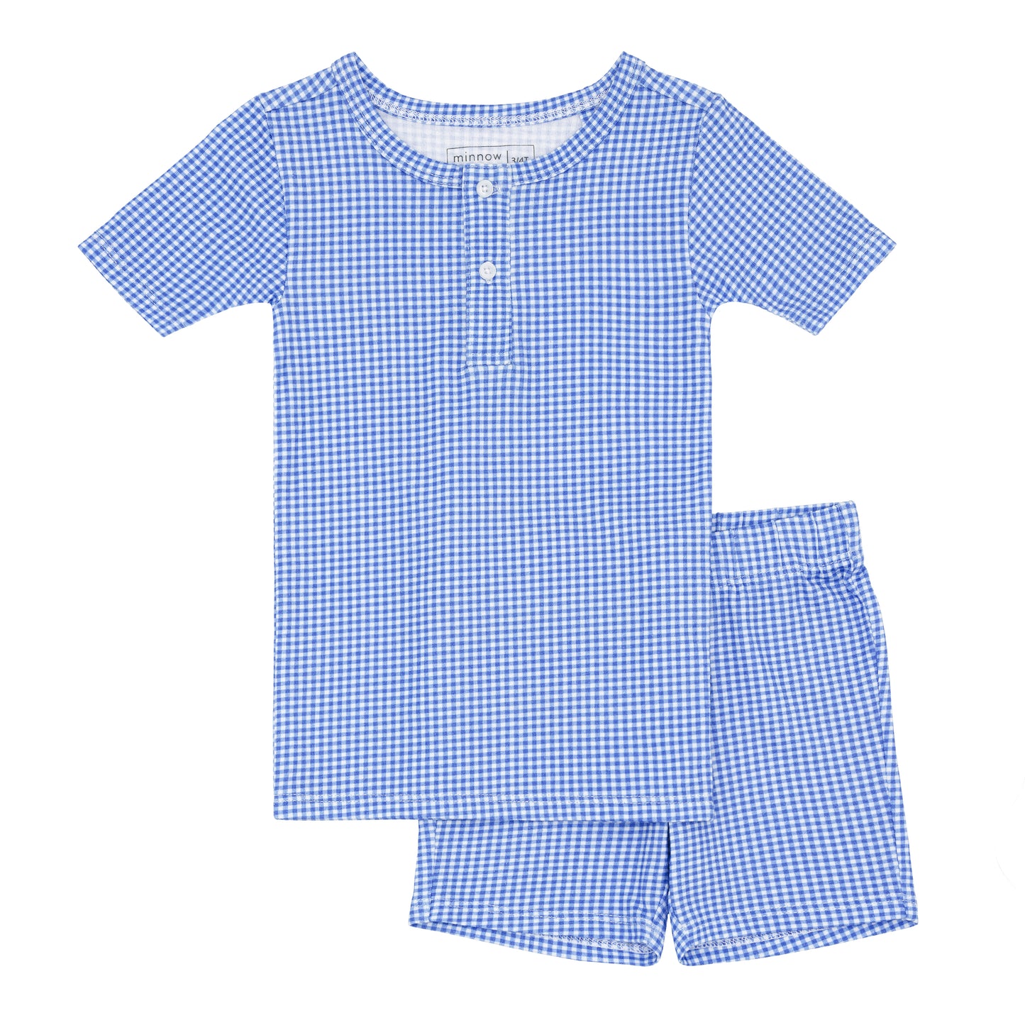 Minnow Unisex Shirt and Short Pima Pajama Set