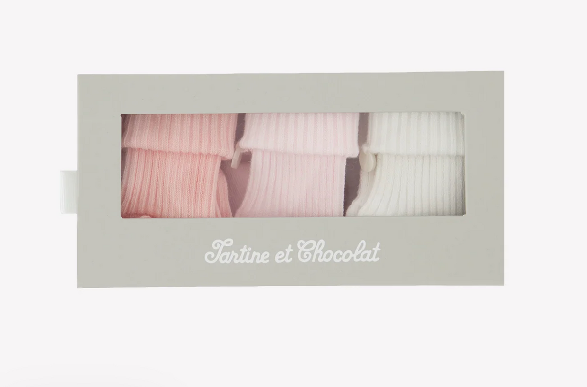 Tartine et Chocolat Kitchaussette Pink