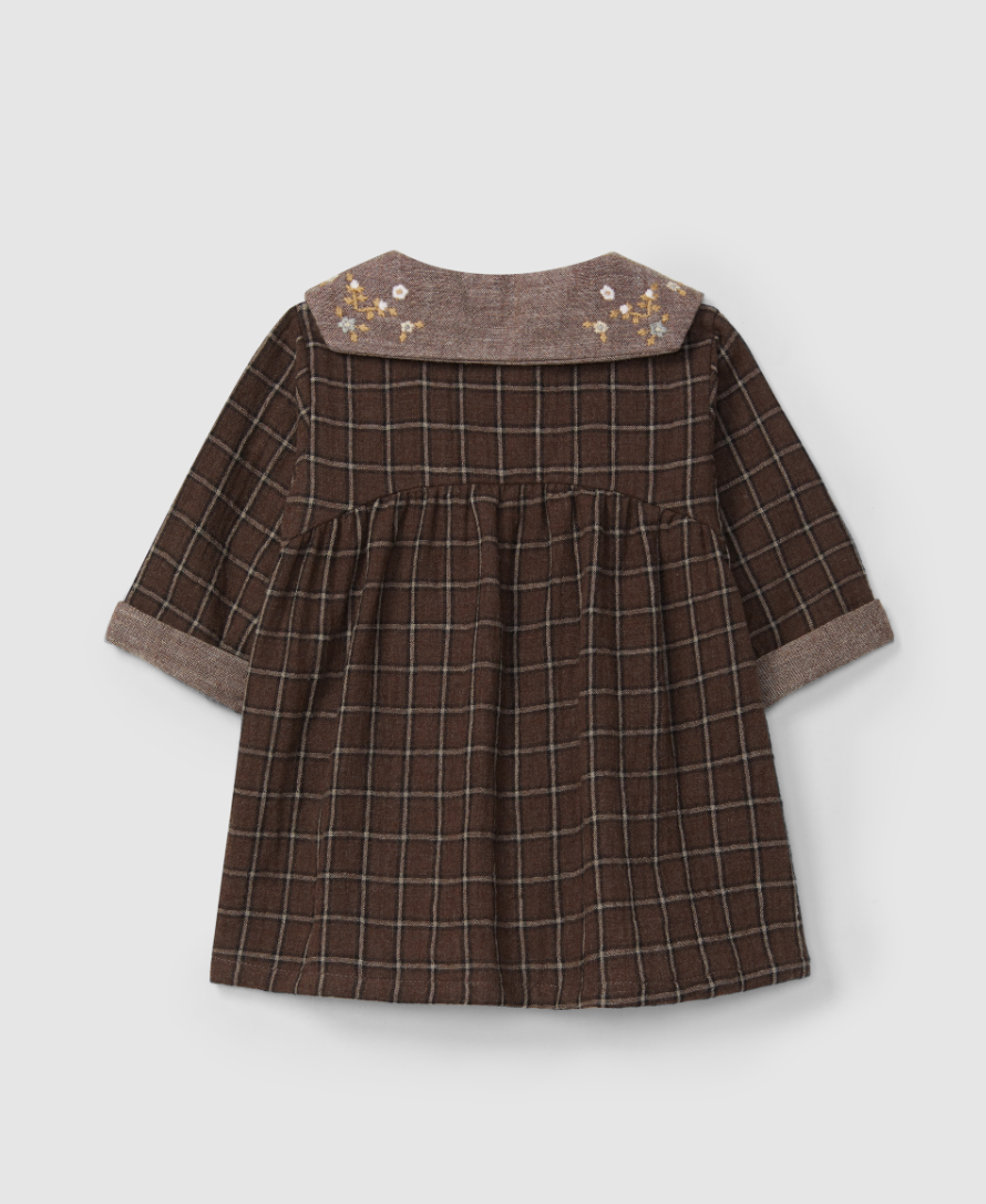 Snug Plaid Dress