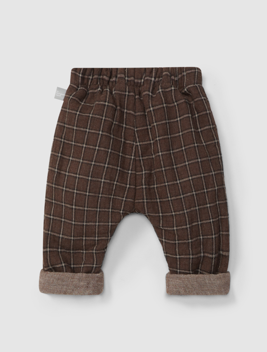 Snug Plaid Pants
