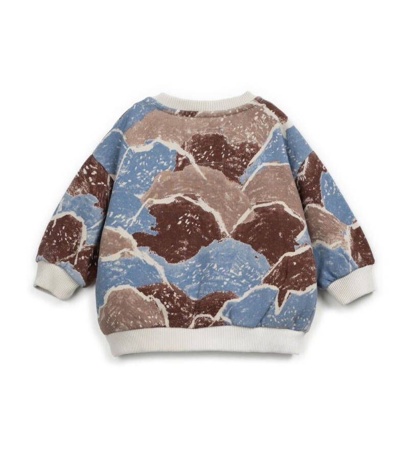 Play Up Printed Fleece Sweater