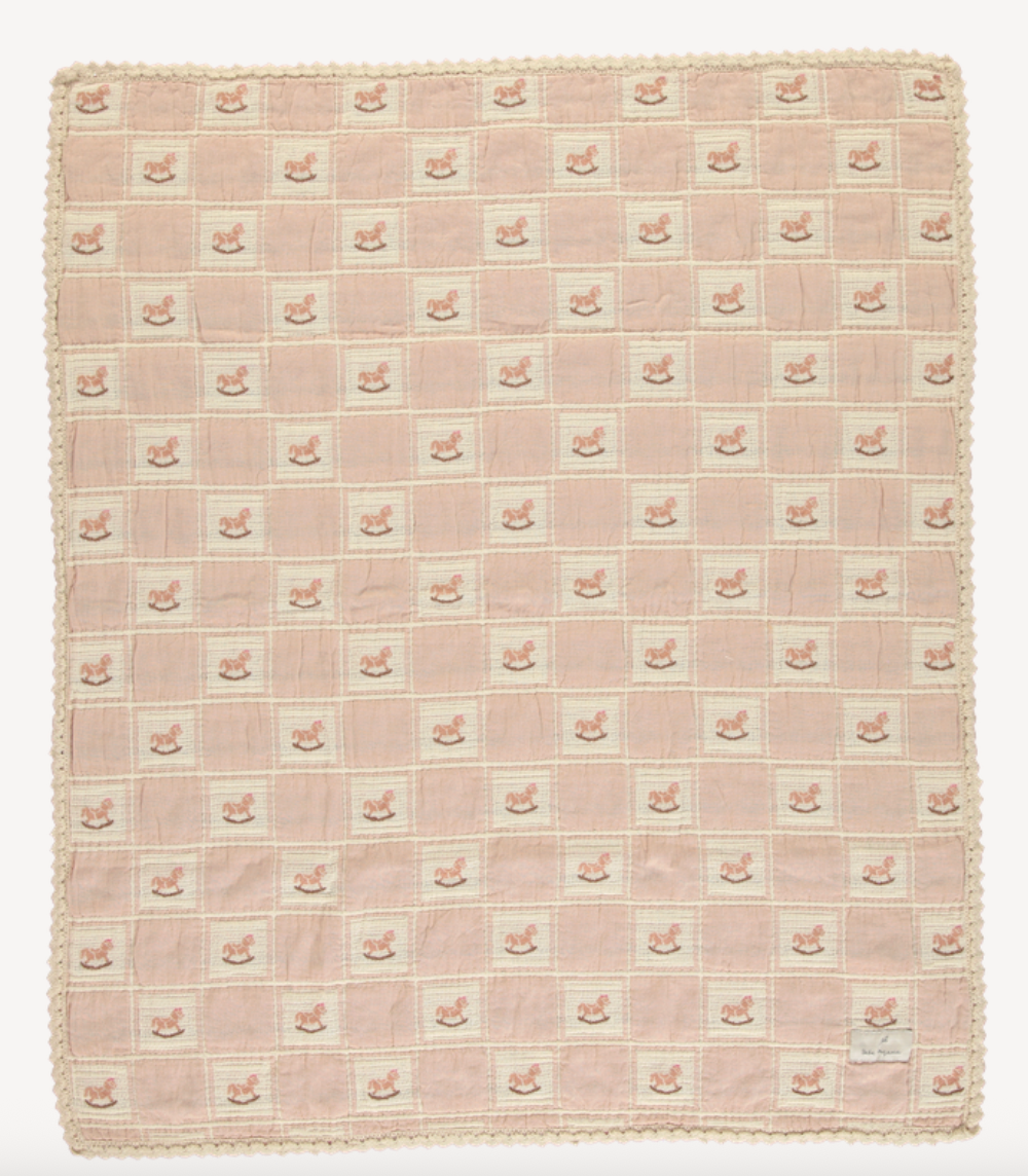 Bebe Organic Rocking Horse Blanket