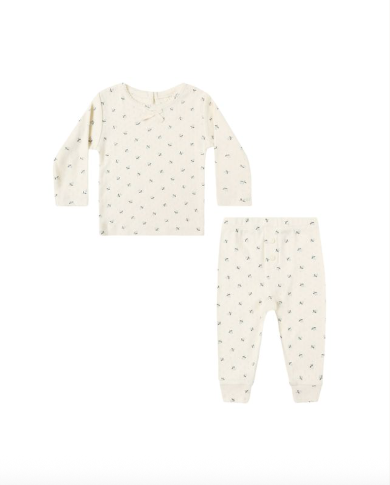 Quincy Mae Pointelle Set
