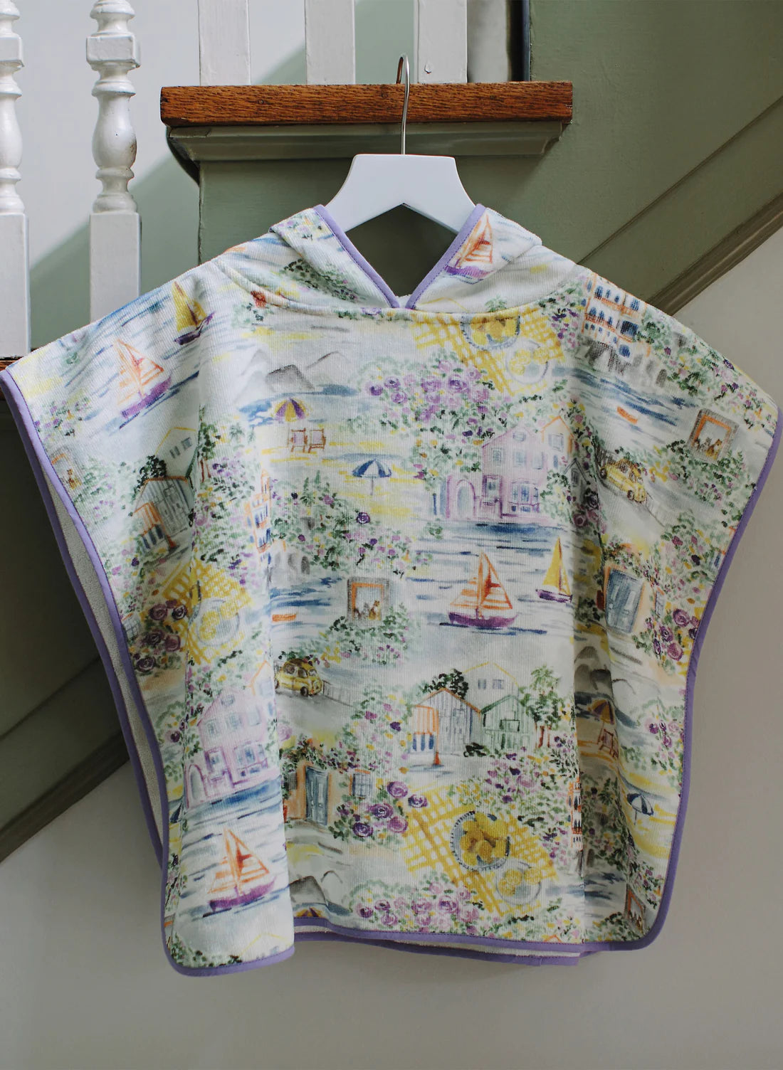 Timo & Violet Swim Poncho - Limoncello