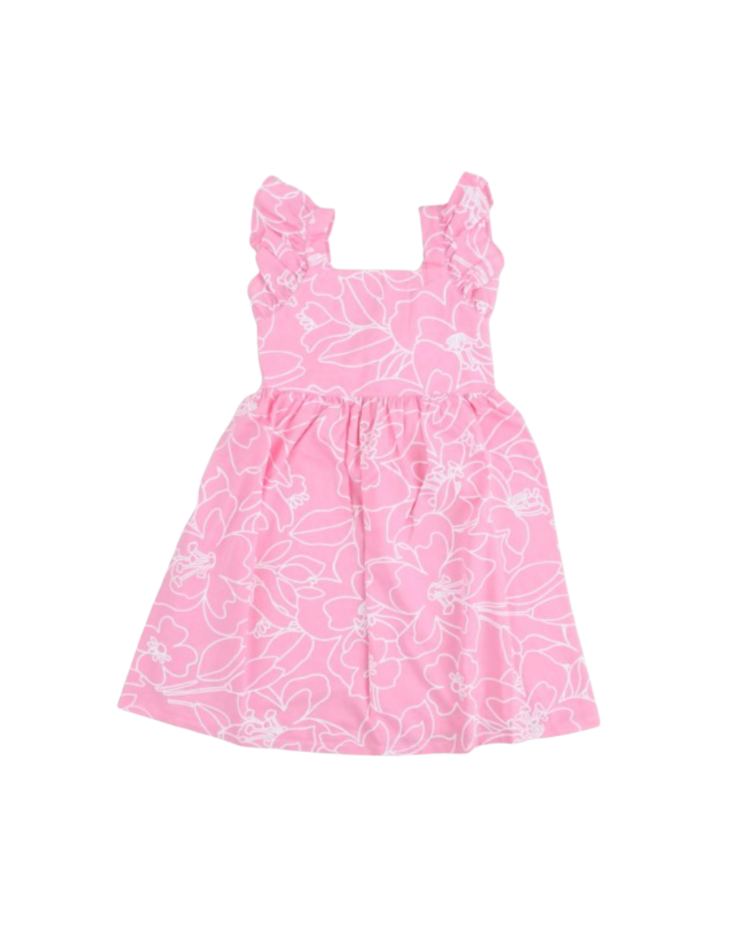 Zhoe & Tobiah Girl Knee Dress Woven
