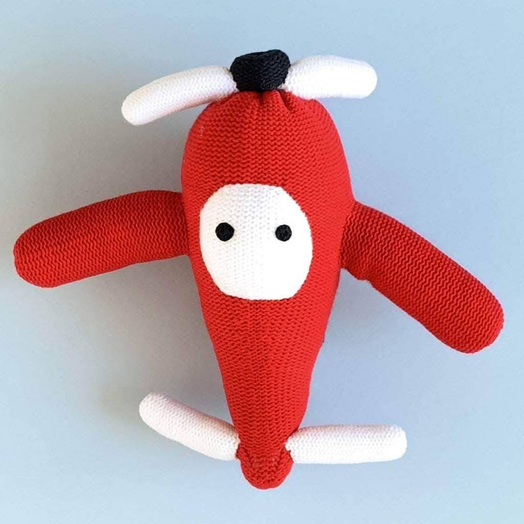 Estella - Organic Stuffed Toys, Airplane (Handmade)