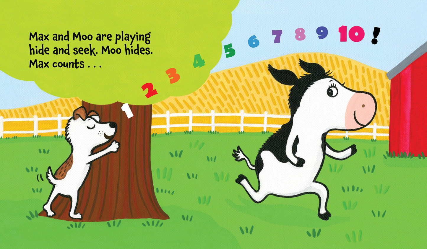 Peek-A-Moo! Hide and Seek with MAX & MOO