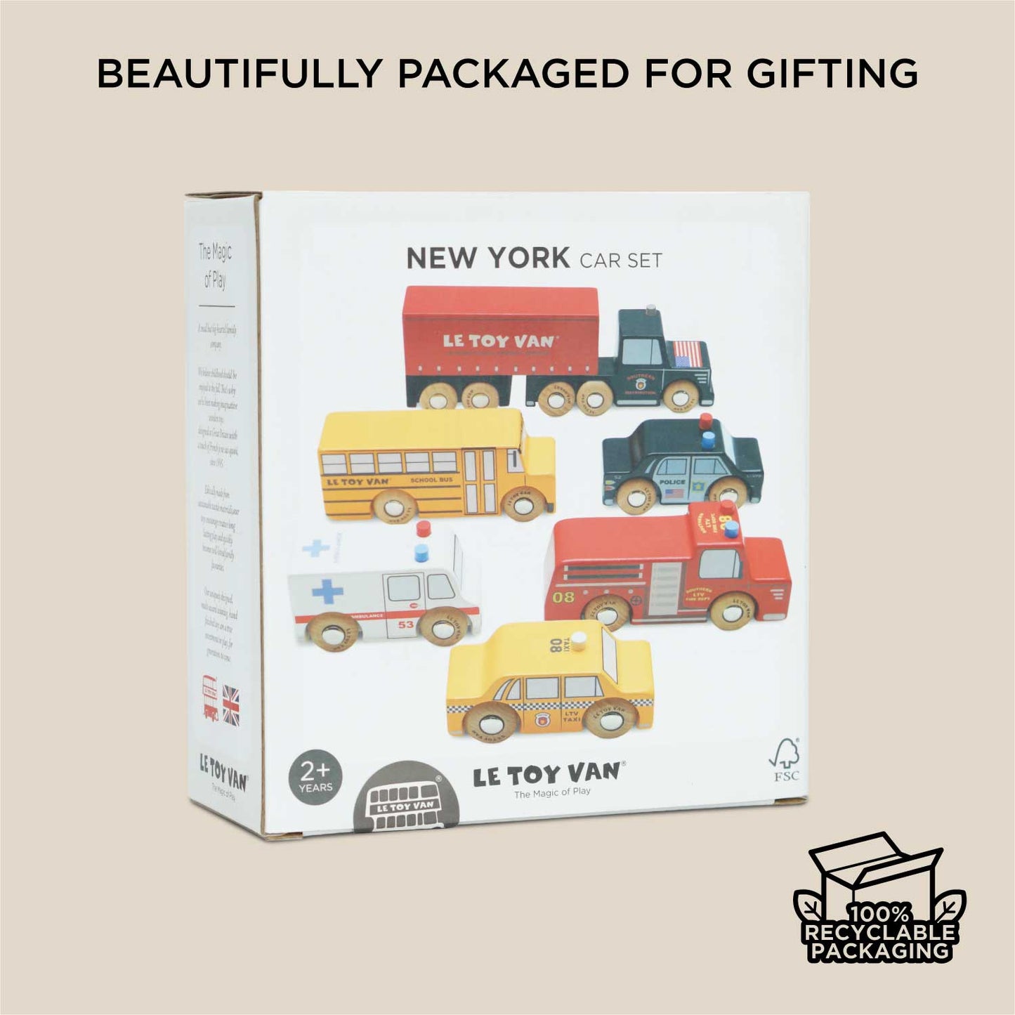 Le Toy Van, Inc. - American Toy Car Set