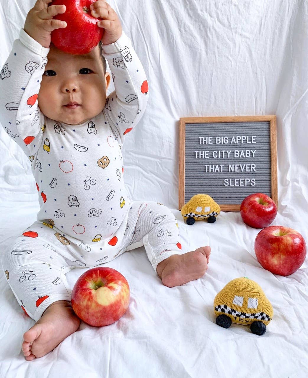 Estella - Organic Baby Taxi Rattle Toy (5.0 star rating)