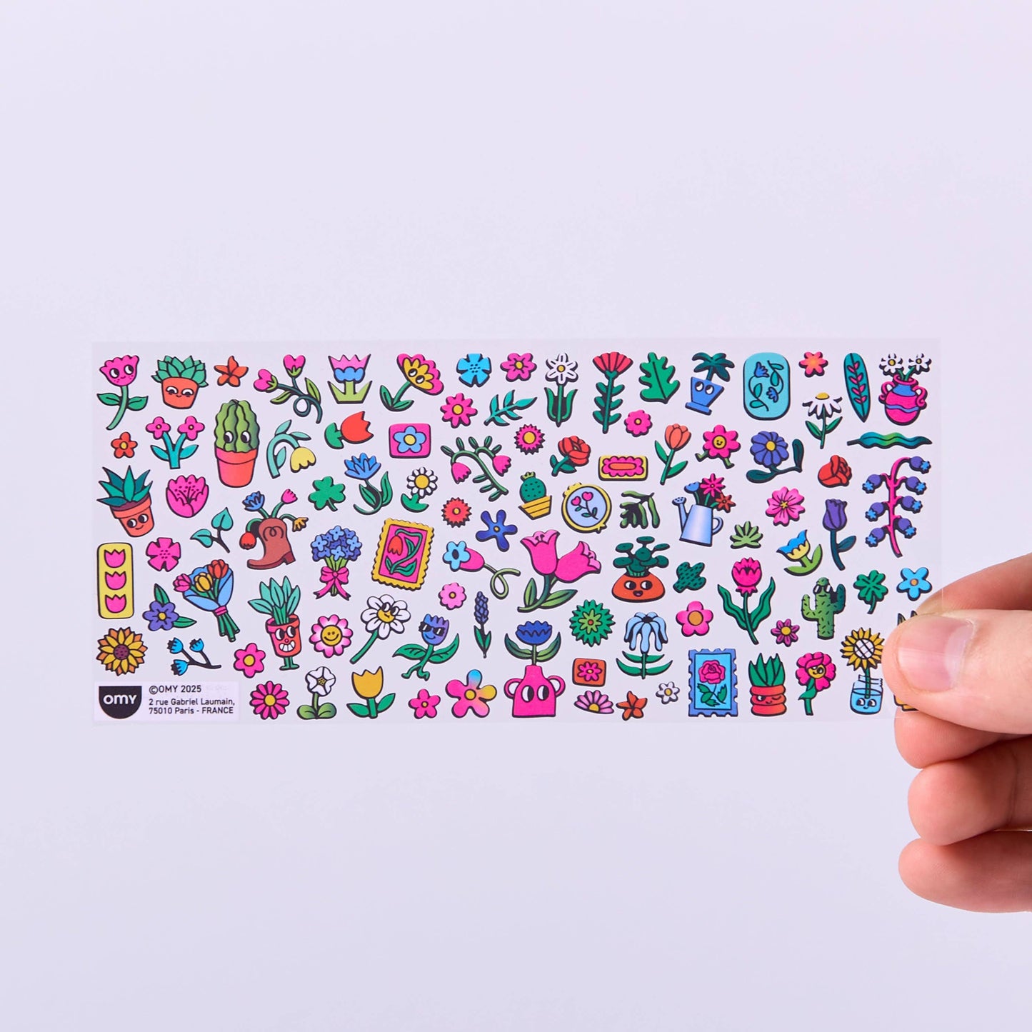 OMY - FABULOUS STICKER BOUTIQUE - FLOWER SHOP