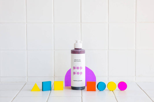 Living Refinery - Plop Plop Natural Color Bubble Bath - Mystery Purple (230g)
