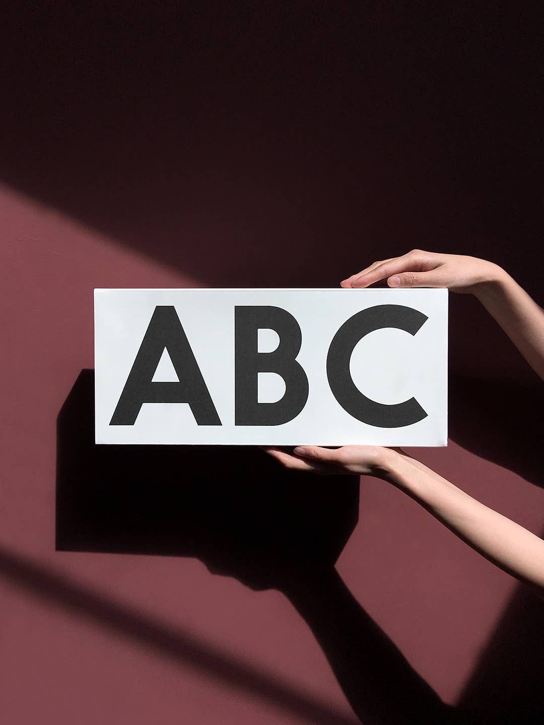 Living Refinery - Rock & Pebble - Alphabet Soup Wall Hooks - ABC (Rose)