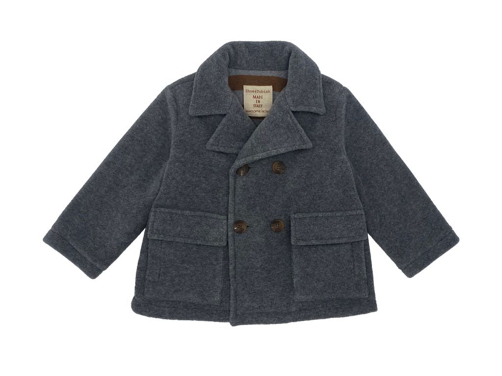 Zhoe & Tobiah Boy Peacoat
