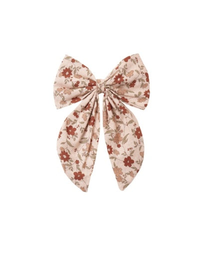 Rylee + Cru Oversized Bow Pink Floral