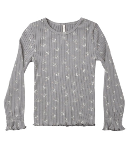 Rylee + Cru Ribbed Long Sleeve Top