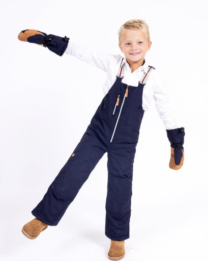 Northern Classics Kids Waterproof Ski Mitten - Navy Blue