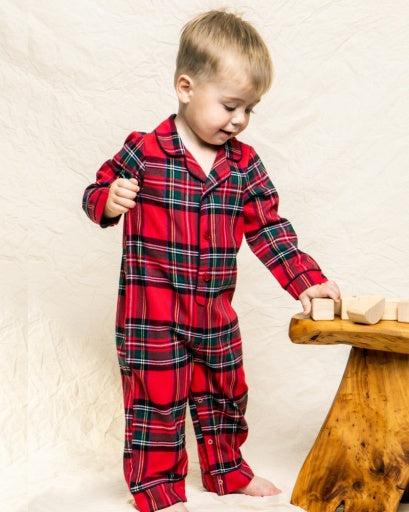 Petite Plume Imperial Tartan Romper