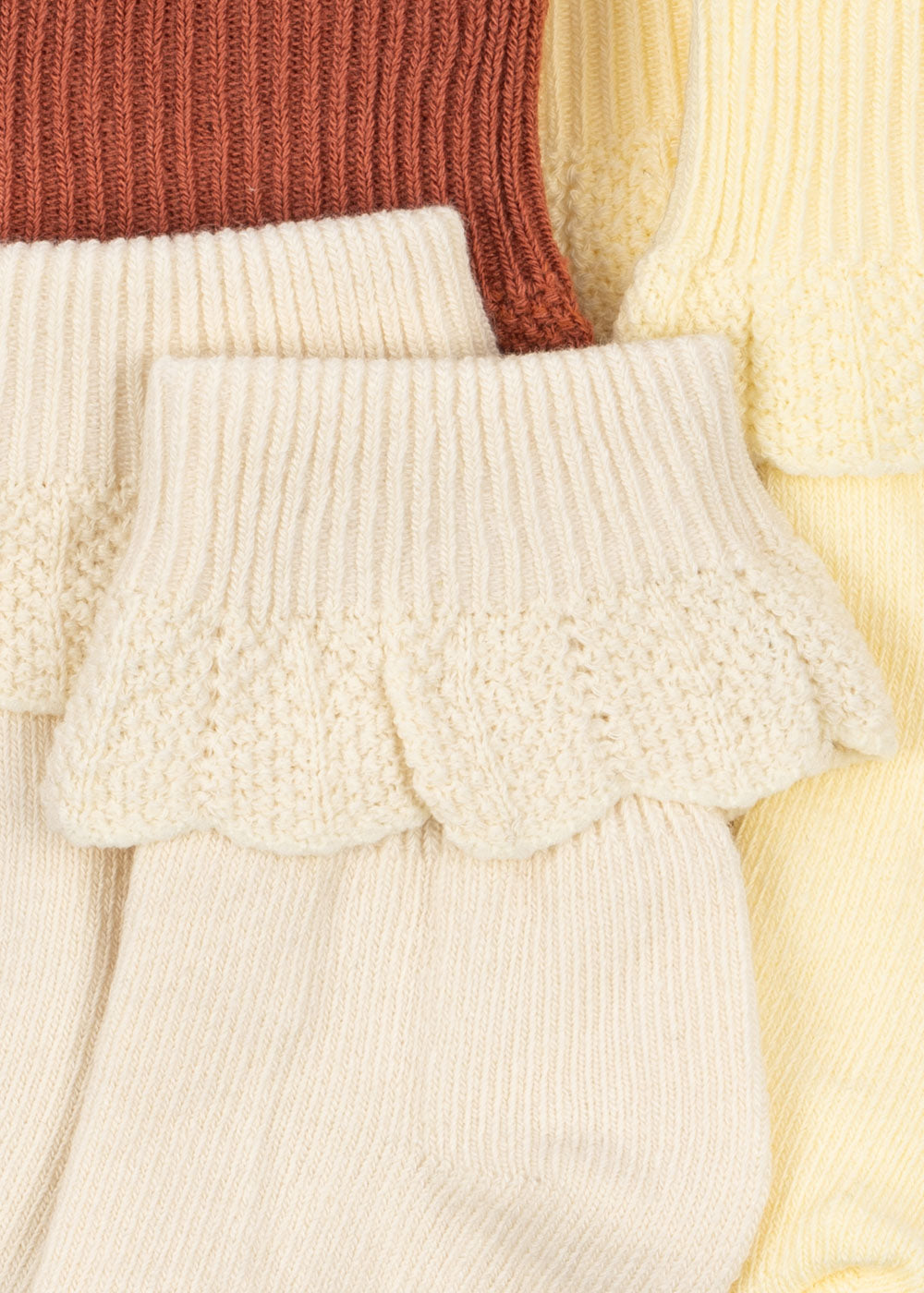 Konges Sløjd 3 Pack Frill Socks