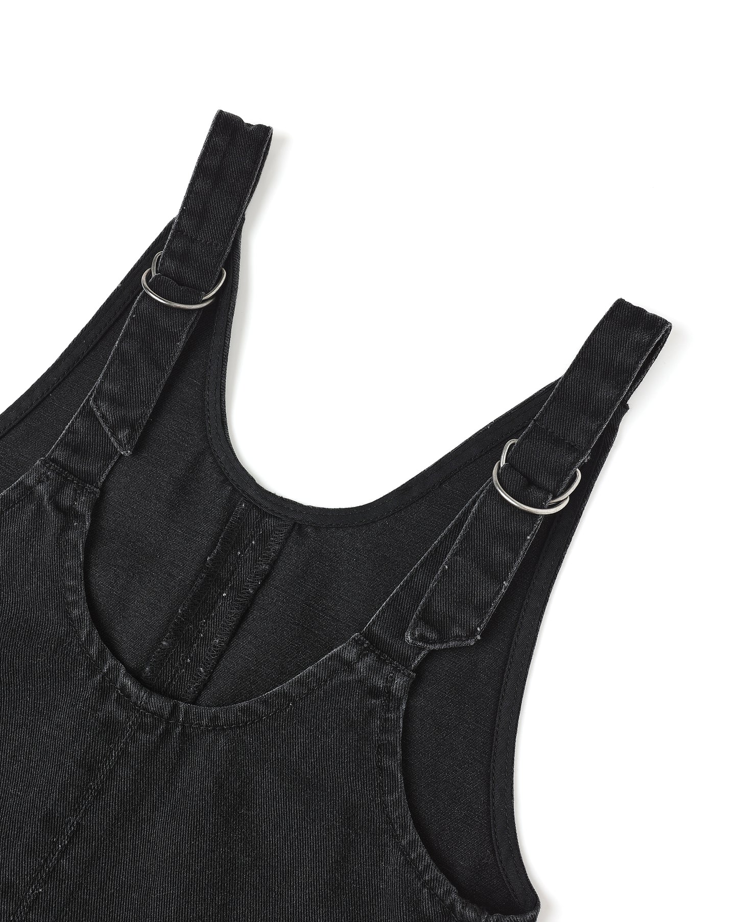 Rylee + Cru V-Neck Overall Dress
