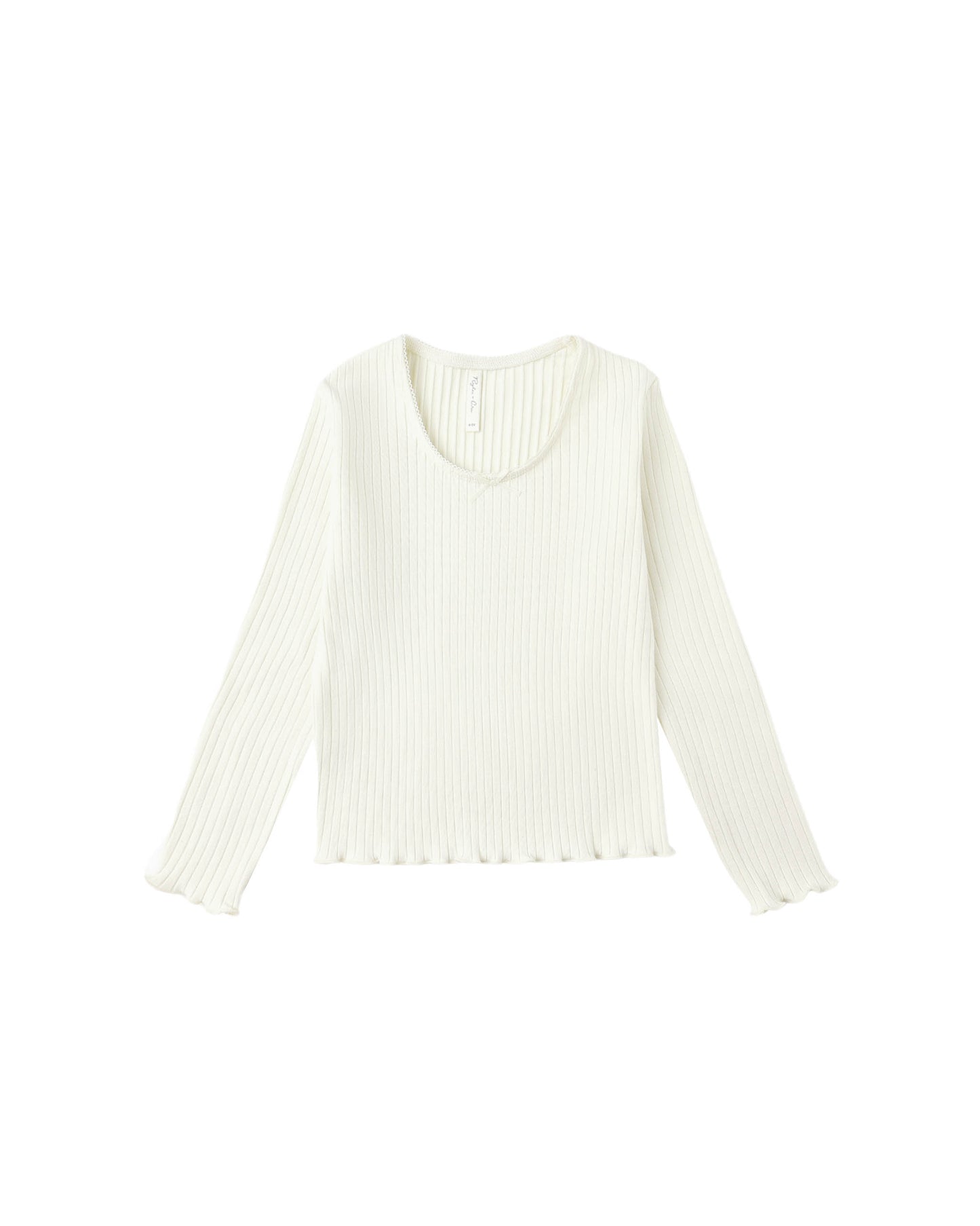 Rylee + Cru Ribbed Long Sleeve