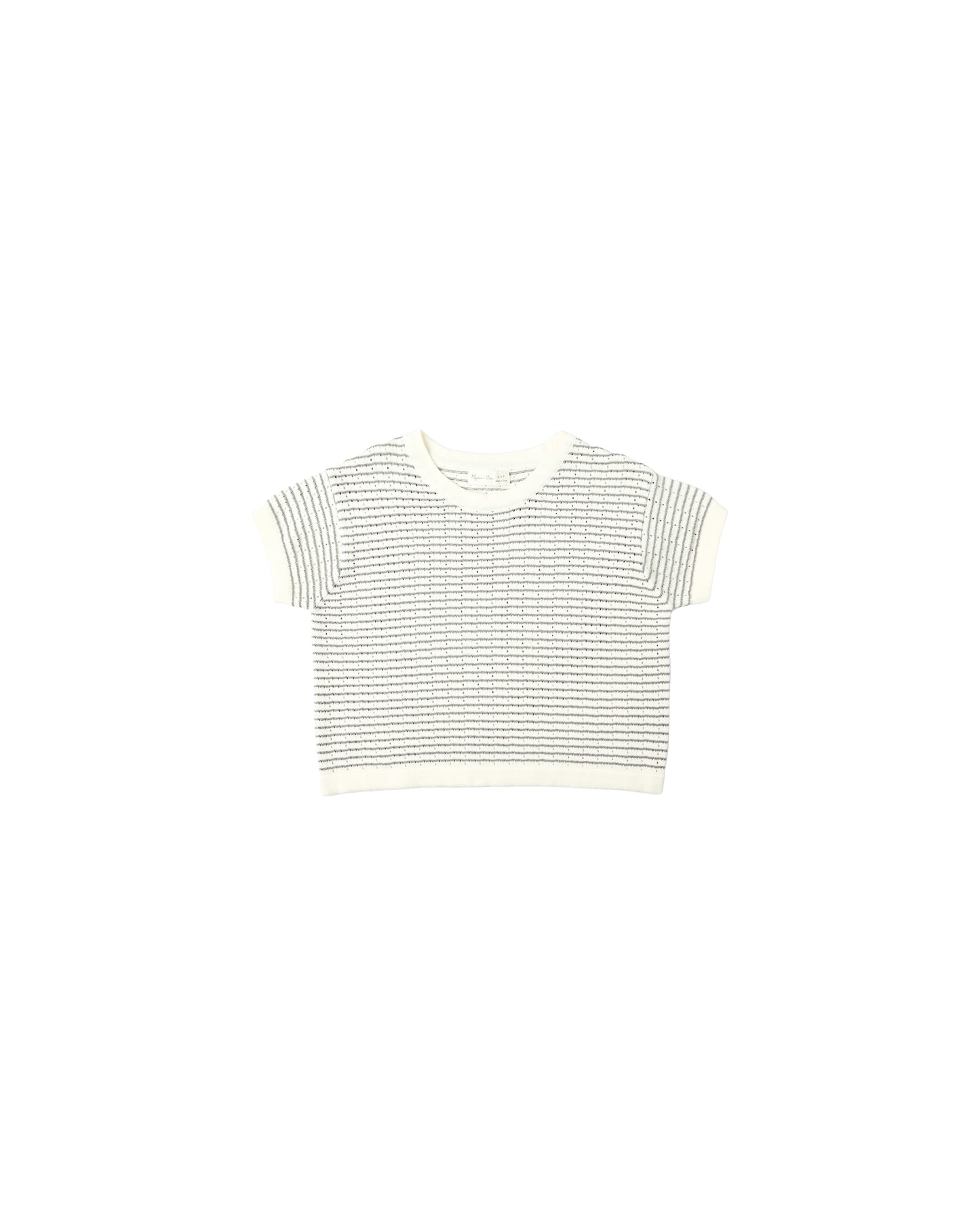 Rylee + Cru Boxy Crop Knit Tee