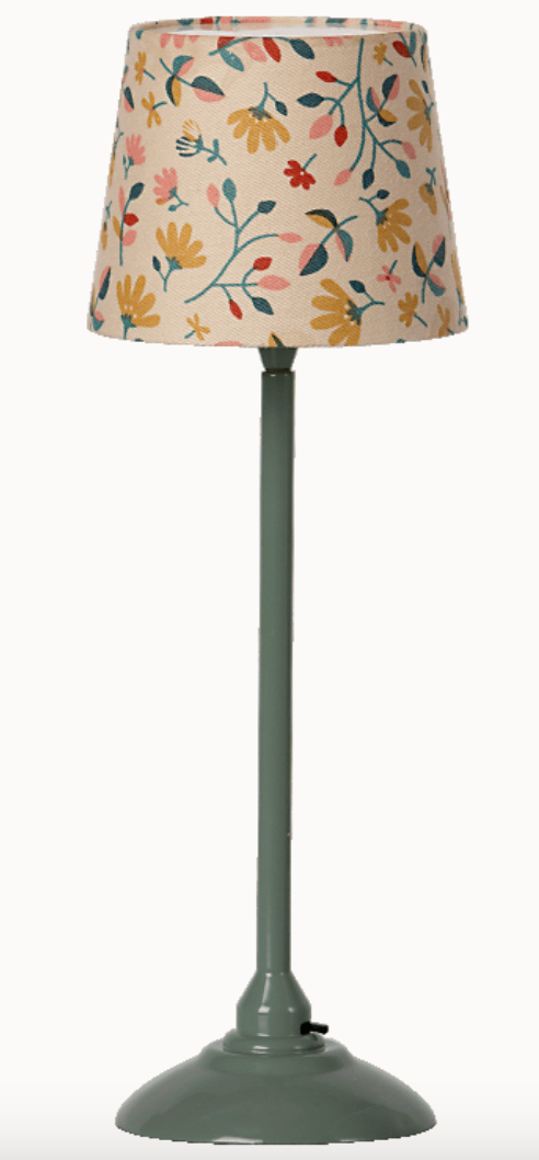 Maileg Vintage Floor Lamp - Dark Mint