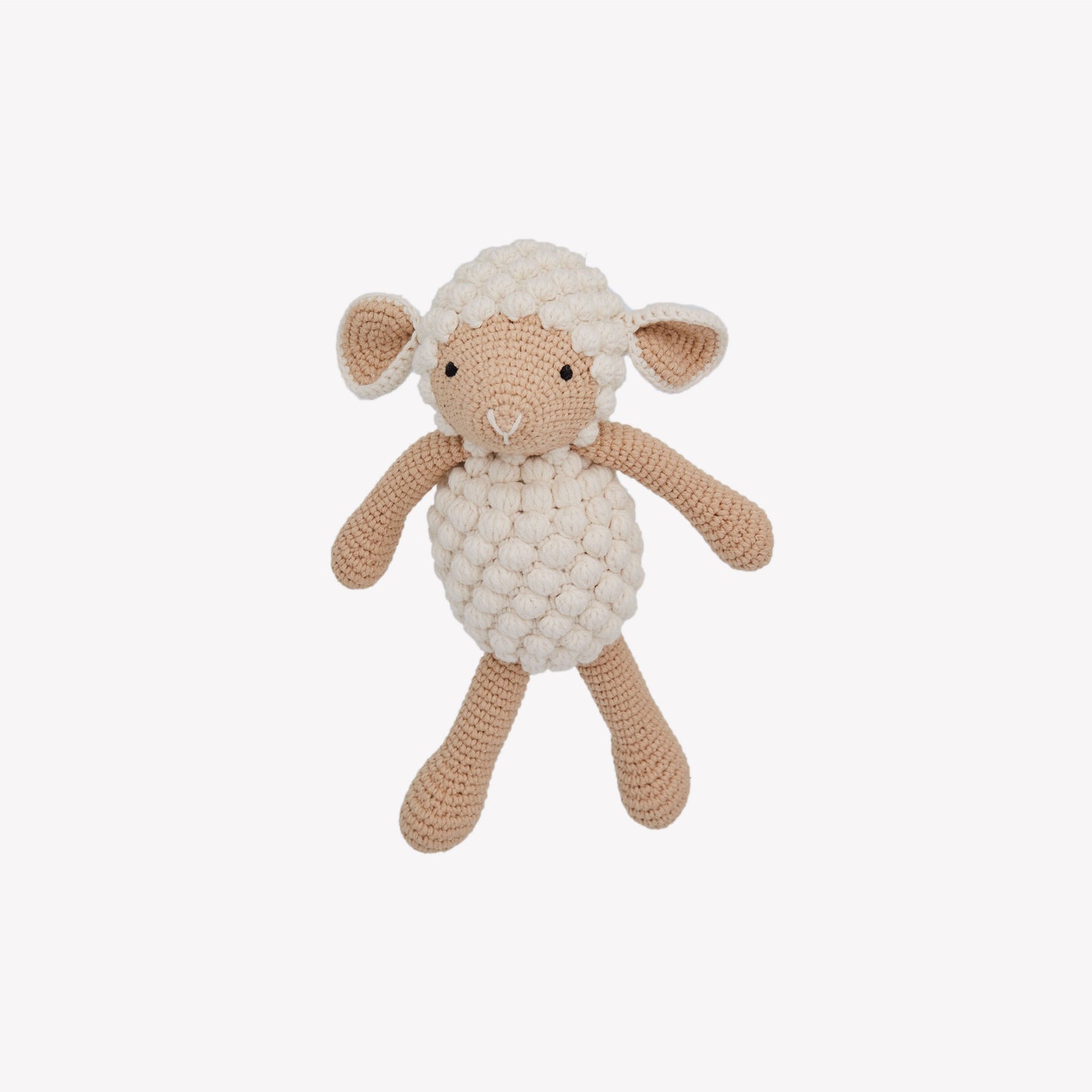 White Sheep Crochet Toy