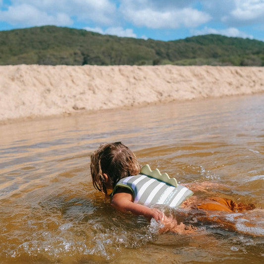 Sunnylife - Kids Swim Vest 2-3 Into the Wild Khaki