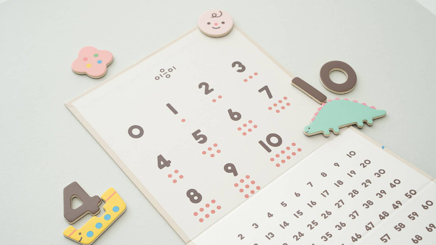 Living Refinery - UPGRADE! Oioiooi - Magnetic Number Play Set