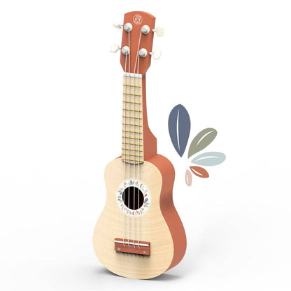 Speedy Monkey - Multicolor Wooden Toy Ukulele