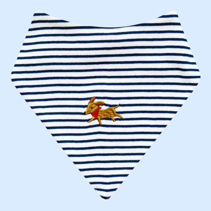 Estella - Sparky the Pup Organic Bib – Dog-Loving Baby Essential